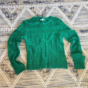 Aemi + Co Lightweight Open Weave Sweater